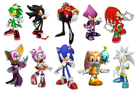 turma do sonic nomes|Personagens de Sonic: confira quais são os principais